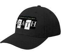 Unisex e alla Moda Spettacolo sulla Morte Berretto da Baseball Musicale Cappello soffice Spiaggia per Le Donne Sport degli Uomini Regali all'aperto Cool