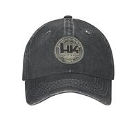 Unisex e alla Moda Vintage Selalu Heckler Koch Porahan Berretto da Baseball Uomo Distressed Lavato Copricapo HK Nessun Compromesso Regolabile Caps Cappello Sport Regali all'aperto
