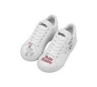 Unisex Enfants Vegan Blanc Baskets - Warner Bros What's up Doc Bugs Bunny Motif