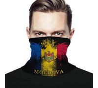 Unisex Fascia per Capelli Bandiera Moldava della Moldavia Headwrap Multiuso Sciarpa A Tubo Elastico Decorazione Facciale per Sports Yoga Escursionismo