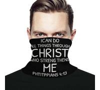 Unisex Fascia per Capelli Gesù Cristo d'Epoca Ghetta da Collo Antivento Sciarpa al Collo Traspirante Passamontagna per Yoga Escursionismo Arrampicata