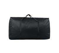 Unisex Grande Capacità Pieghevole Duffle Bag Viaggio Vestiti Borse di Stoccaggio Cerniera Oxford Weekend Bag Sottile Portatile Trasloco Bagagli Borse, Nero , Taglia unica