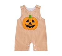 Unisex Halloween Pagliaccetto del Bambino Tutina Pagliacetto Neonata Completo di Costume Pipistrello Neonato Bimba Zucca Teschio Fantasma Stampa Il Mio Primo Vestito