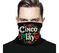 Unisex Headwrap Celebrazione del Cinco De Mayo Scaldacollo Durevole Fascia per Capelli Elastico Ghetta da Collo per Campeggio Pesca Motocicletta