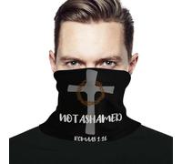 Unisex Headwrap Cristianesimo Religioso Cristo Fede Gesù Sciarpa al Collo Multiuso Ghetta da Collo Elastico Scaldacollo per Campeggio Arrampicata Motocicletta