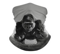 Unisex Headwrap, Ghetta Gorilla in The Grass Versatili Sciarpa a Tubo per Campeggio Escursionismo Yoga