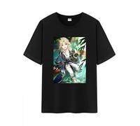 Unisex Honkai Star Rail Light Cones Graphic 100% Cotton Medium Weight Short Sleeve T Shirt