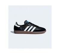 Unisex Indoor football Samba Shoes Black Nate sul campo, le Samba sono un'icona senza tempo dello street style. Queste scarpe rimangono fedeli alla loro eredità con una tomaia in morbida pelle e strat