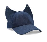 Unisex Jeans con Visiera Cappello da Baseball Fox Orecchio Giapponese Rétro Moda