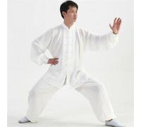 Unisex Kung Fu Costume Tai Chi Suit Cotone Lino Camicia E Pantaloni Wushu Divisa