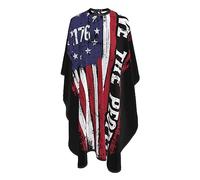 Unisex Mantella Parrucchiere, Us American Flag 1776 We The People, Grembiule da Barbieres Antistatico Mantella Taglio Capelli per Parrucchieres Styling Adulti