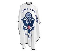 Unisex Mantella Parrucchiere, Us Coast Guard Flag, Taglios di Capelli da Mantello leggera Mantella Barbiere per Acconciatura Uomini Donne