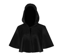 Unisex medievale rinascimentale cappello, cappuccio gotico mantello cappuccio vintage frate costume donna uomo mantello medievale con cappuccio mantello strega mantello adulto vampiro morte diavolo