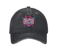 Unisex Mindless Self Indulgence Stampa Cappello Album Logo Moda Distressed Lavato Berretto da Baseball Regolabile