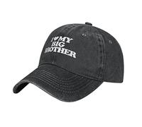 Unisex Movimento Berretto, Amo Il Mio Fratello Maggiore Trucker Cappellino Regolabile,Casuale Cappelli Visiera Cappello da Sole per Regalo Adulto Tennis