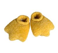 Unisex novità Animale Gomma Piuma di Memoria Pantofole Piedi D'Anatra Peluche Pantofole Zampa del Fumetto Scarpe Forniture per la casa San Valentino Regalo per Donne(36-37, Beige)