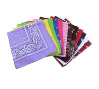 Unisex Paisley Bandana Copricapo Sciarpa per la testa Fascia per il collo