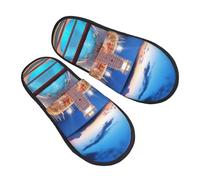 Unisex Pantofole Pool Party Cruise Ship Pantofole Per Ospiti Calde E Comode Antiscivolo Ciabatte Invernali, Per Hotel, Bagno, Viaggi, M