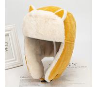 Unisex Paraorecchie Cappello Pelliccia Finta Ushanka Pelo Gatto Orecchio