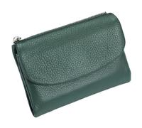 Unisex Pebble Leather Wallet, 5.3In Short Genuine Leather Coin Card Holder, Small Wallets for Women, with Credit Card Holder Can Hold Coins, Id Cards (H12)