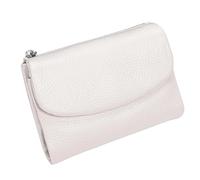 Unisex Pebble Leather Wallet, 5.3In Short Genuine Leather Coin Card Holder, Small Wallets for Women, with Credit Card Holder Can Hold Coins, Id Cards (H16)