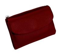 Unisex Pebble Leather Wallet, 5.3In Short Genuine Leather Coin Card Holder, Small Wallets for Women, with Credit Card Holder Can Hold Coins, Id Cards (H3)