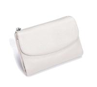 Unisex Pebble Leather Wallet, Short Genuine Leather Purse for Coins and Cards, for Men And Women (14)