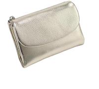 Unisex Pebble Leather Wallet - Travel-Safe Organizer, Textured Pebble Bifold w/Money Clip, Coin Pocket & Card Slots for Men and Women for Everyday Use (Multicolor) (#8)