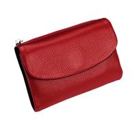 Unisex Pebble Leather Wallet - Travel-Safe Organizer, Textured Pebble Bifold w/Money Clip, Coin Pocket & Card Slots for Men and Women for Everyday Use (Multicolor) (#18)