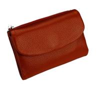 Unisex Pebble Leather Wallet - Travel-Safe Organizer, Textured Pebble Bifold w/Money Clip, Coin Pocket & Card Slots for Men and Women for Everyday Use (Multicolor) (#24)