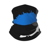 Unisex Scaldacollo Mappa della Bandiera Dell'Estonia Decorazione Facciale Elastico Headwrap Multiuso Fascia per Capelli per Ciclismo Pesca Escursionismo