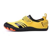 Unisex Scarpe Minimalista Fitness Jogging Scarpe Multisport Palestra Trail Escursioni Indoor & Outdoor Impermeabile e Antiintemperie Comfort per Running Palestra Training Fitness Spiaggia, giallo, 45