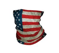 Unisex Sciarpa al Collo Bandiera degli Stati Uniti Bandana Multiuso Ghetta da Collo Traspirante Decorazione Facciale per Traspirante Campeggio Yoga