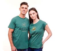 Unisex Shamrock Foil T-Shirt Green