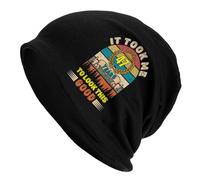 Unisex Skull cap Funny Birthday Gifts Vintage It Took Me 47 Years To Look This Good Beanie Elastico Caldi Slouch Beanie Hat per Running, attività All'Aperto, Sport