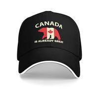 Unisex Snapback cap Canada Is Already Great Cappellino con Visiera Confortevole Cappello Trucker Regolabile Cappellino da Baseball per All'Aperto Corsa Sport