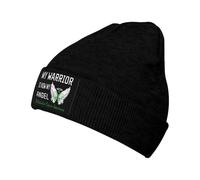 Unisex Stile Long Beanie Gallbladder Cancer Awareness My Wor is Now My Angel Cappello Invernale Lavorato Hat Cappello a Maglia Moda per Invernale,Uomo all'aperto,Uomo