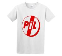 Unisex T-Shirt Public Image Ltd PIL Post Punk White L