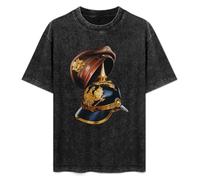 Unisex T-Shirt Vintage Hogan's Heroes Stalag 100% Cotton Round Neck Black L