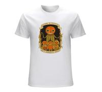 Unisex T-Shirt Welcome To Pottsfield Harvest Festival Over The Garden Wall Pumpkin Thermal Black L
