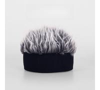 Unisex Uomo Donna Casual Parrucca Cappello Hip-Hop Strada Danza Con Falso Hat