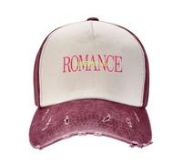 Unisex Vintage e classico Romance Fontaines D.C. Cappellini da baseball Vintage Distressed Denim Snapback Cap Unisex Style Outdoor Activities Adjustable Caps Cappello resistente e confortevole