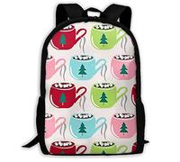 Unisex Zaino Per La Scuola Hot Chocolate Drinks Backpack Multicolor Daypack Per Studenti, Adulti, Compleanno, 42X32X14Cm