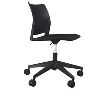 Unisit - APGN-NE - Seduta Home-Office Alpha APGN - senza braccioli - nero - Unisit - 92350 - Conf. da 1 Pz. - APGN-NE