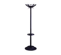 Unisit - APUEL-N - Appendiabiti - con portaombrelli - 5 posti - 168 x 46 cm - nero - Unisit - 58093 - Conf. da 1 Pz. - APUEL-N