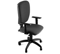 Unisit - CSA-BRF-EN - Seduta operativa Cluster CSA - con braccioli regolabili - nero - Unisit - 74212 - Conf. da 1 Pz. - CSA-BRF-EN