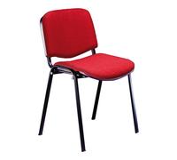 Unisit - D5S-IR - Seduta attesa Dado D5S - senza braccioli - ignifuga - rosso - Unisit - 80088 - Conf. da 1 Pz. - D5S-IR