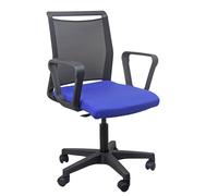Unisit - LLE-BRN-EB - Seduta Home-Office Smart Light - con braccioli fissi - blu-nero - Unisit - 92346 - Conf. da 1 Pz. - LLE-BRN-EB