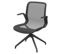 Unisit - MYD4O-N - Poltrona direzionale Marilyn MYD4O - con braccioli inclusi- nero - Unisit - 92353 - Conf. da 1 Pz. - MYD4O-N