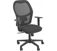 Unisit Sedia Ergonomica con Ruote e Braccioli in Tessuto Mesh colore Nero